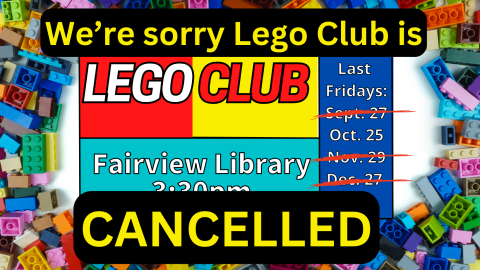 "cancelled" message over image of plastic bricks