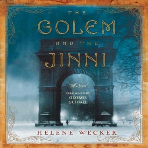 Golem and the Jinni cover with image of an ancient archway