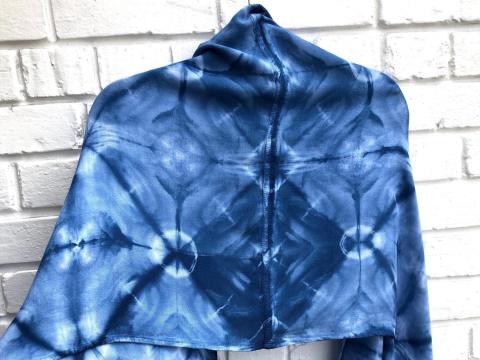 Shirt that's been dyed with shibori technique