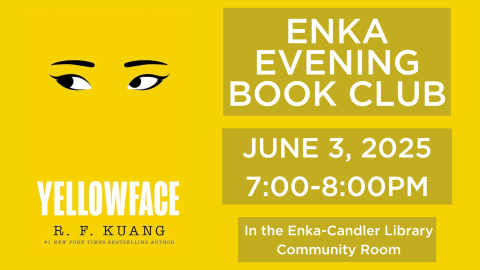 Yellowface by R.F. Kuang Enka Book Club 6/3/25 7-8 PM