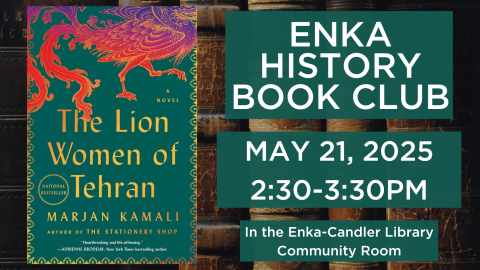 The Lion Women of Tehran - Marjan Kamali Enka Book Club 5/21/25 2:30-3:30