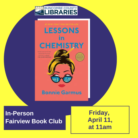 book jacket: Lessons in Chemistry by Bonnie Garmus