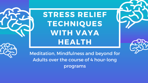 Stress Relief Techniques with Vaya Health at the Swannanoa Library