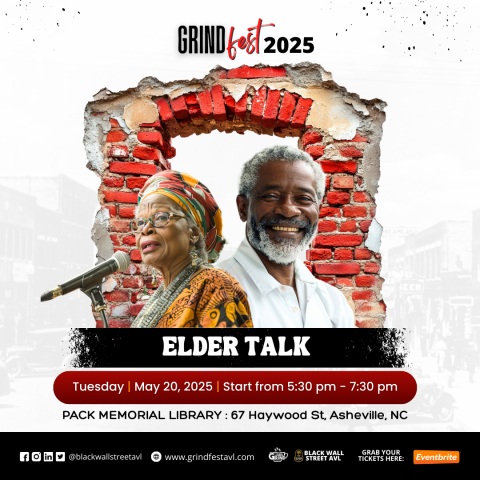 Grindfest 2025 Elder Talk logo