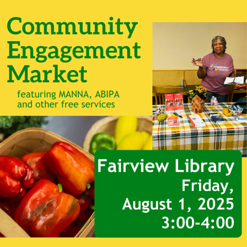 Basket of Veggies and a Community Helper