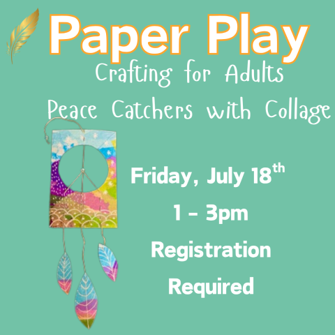 Paper Play: Peace Catchers with Collage