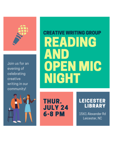 Picture of a microphone and two people standing next to each other. 