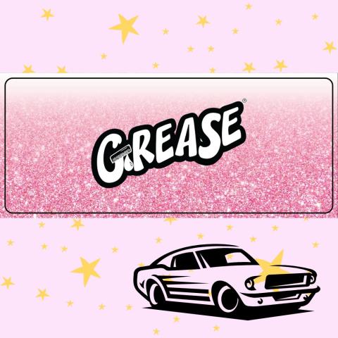 Logo from grease the musical