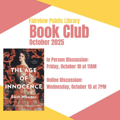 Book Club: The Age of Innocence by Edith Wharton