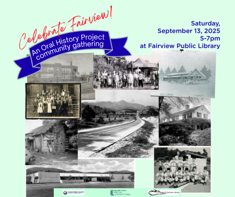collage of old b&w photos of Fairview
