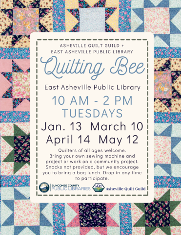 Asheville Quilt Guild Quilting Bee