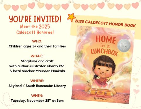 Storytime and a craft with author Cherry Mo and Maureen Hankala