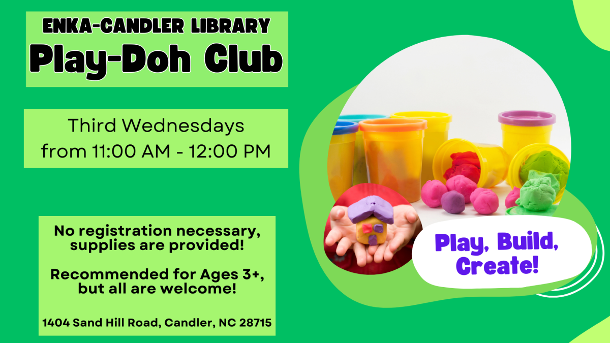 Play Doh Club Third Wednesdays from 11 AM to 12 PM