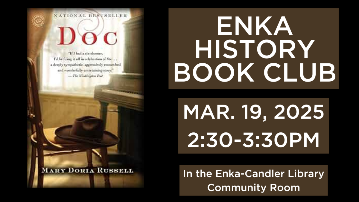 image with book cover with dates and times of March discussion