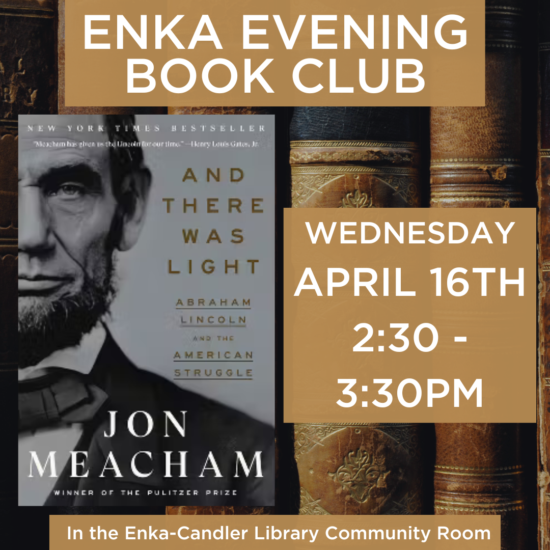 And There Was Light - Jon Meacham Book Club 4-16-25 2:30-3:30