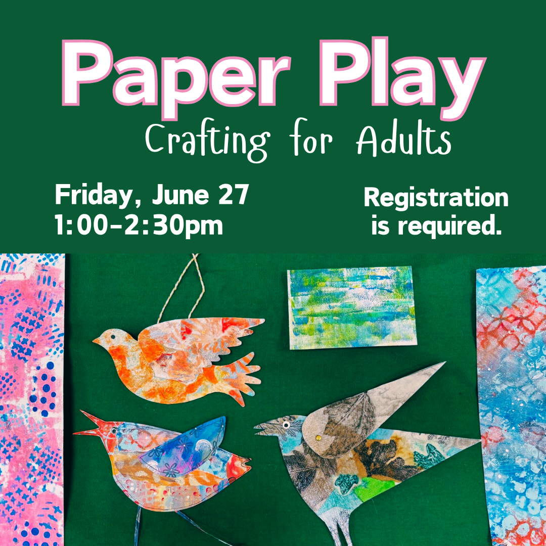 Paper Play: Texture Rubbings and Whimsical Birds