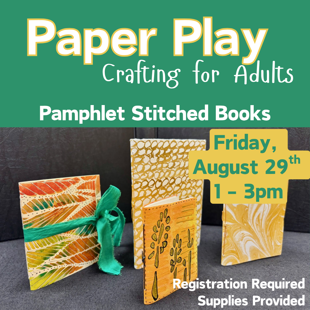 Pamphlet stitched books