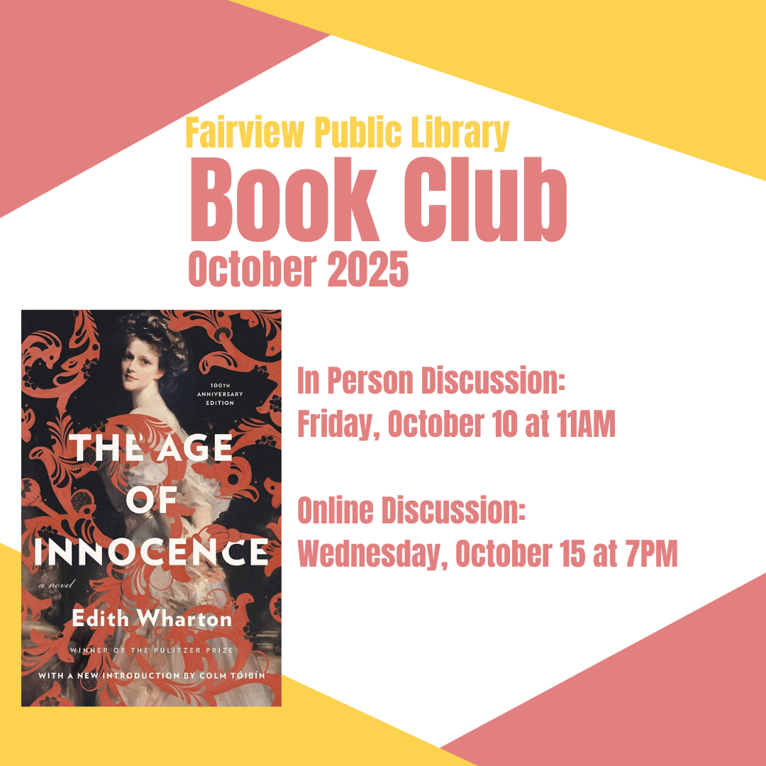 Book Club: The Age of Innocence by Edith Wharton