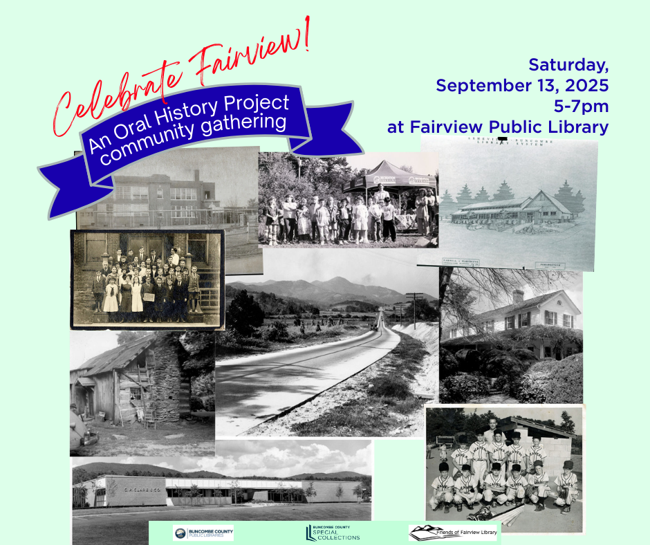 collage of old b&w photos of Fairview