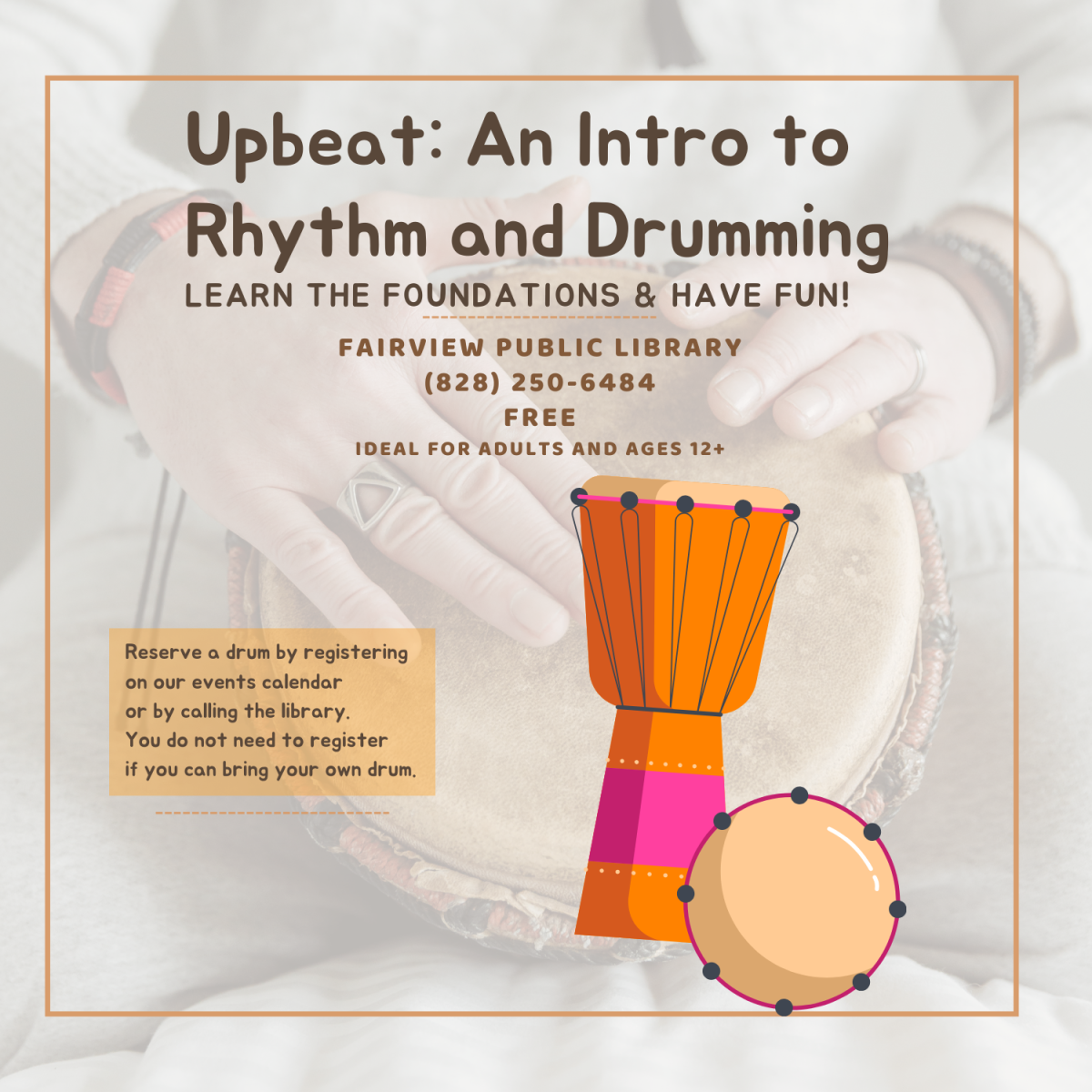 Upbeat: An Intro to Rhythm and Drumming