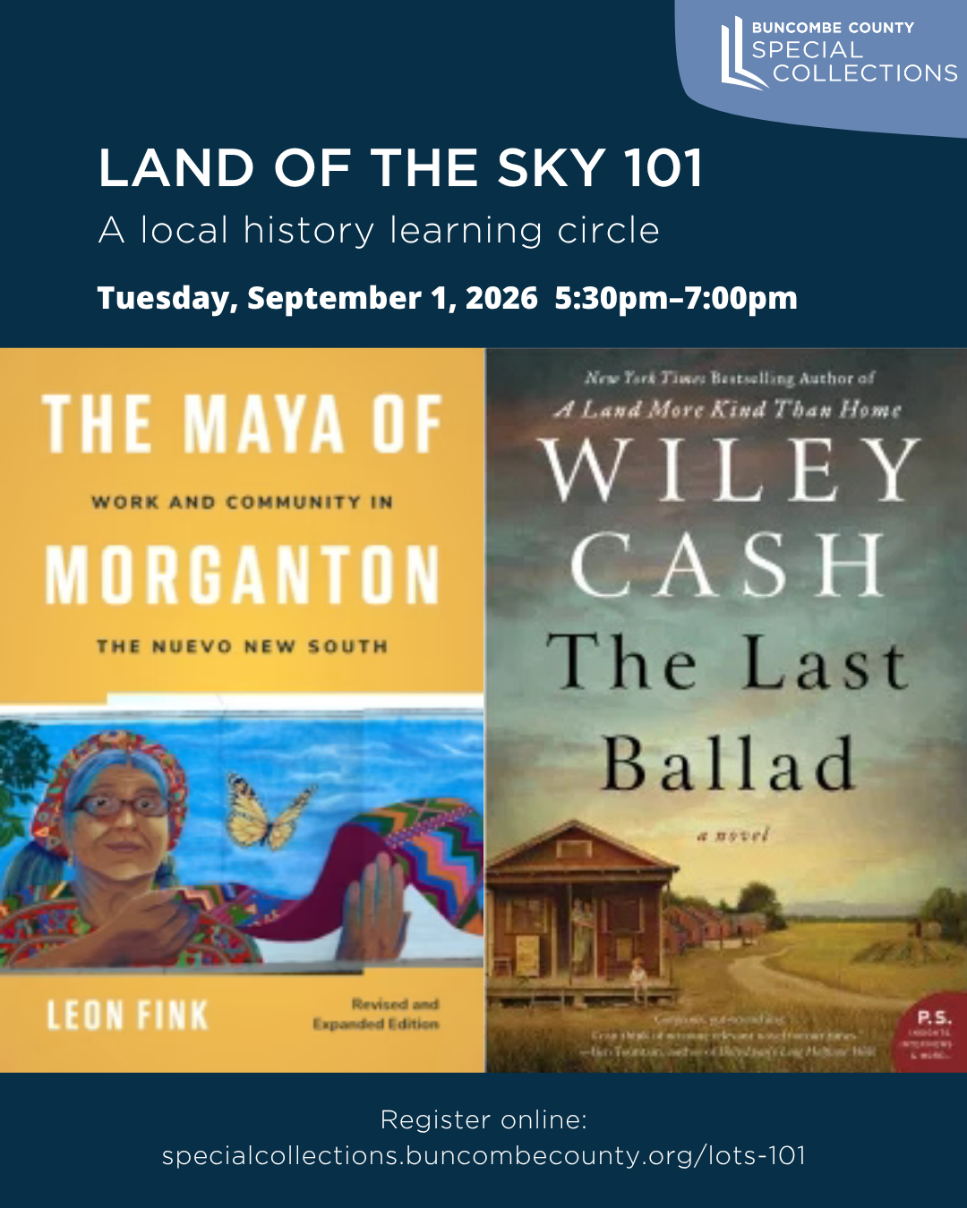 Maya of Morganton and The Last Ballad